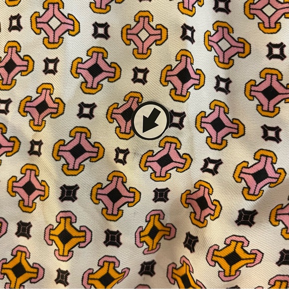 Maje 122CIMEA Contrast-Trim Viscose Shirt NWT - Picture 6 of 6